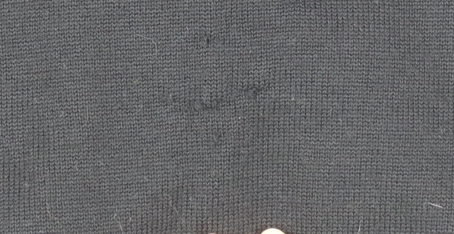 Denver Hayes Men Black Merino Wool Sleeveless Cardigan M