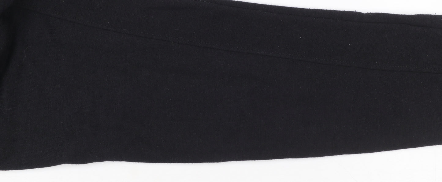 Voi London Men's Black 2XL Full Zip Hoodie with Logo and Pockets
