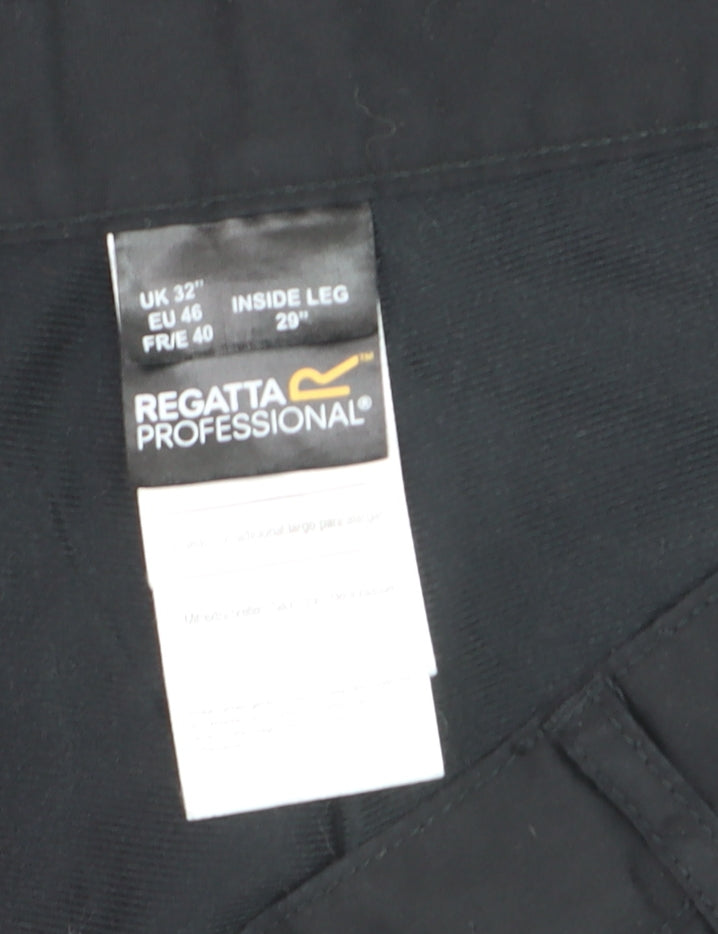 Regatta Professional Men's Black 32 Cargo Work Trousers