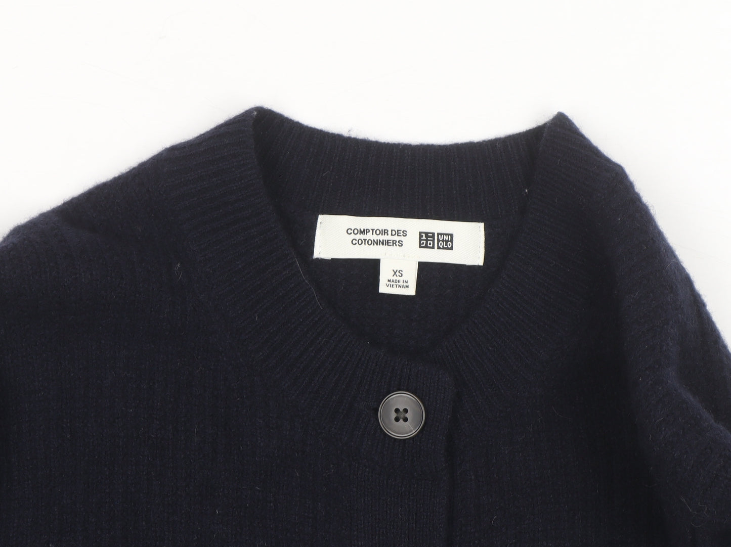 Uniqlo x Comptoir Des Cotonniers Black Wool Cardigan XS