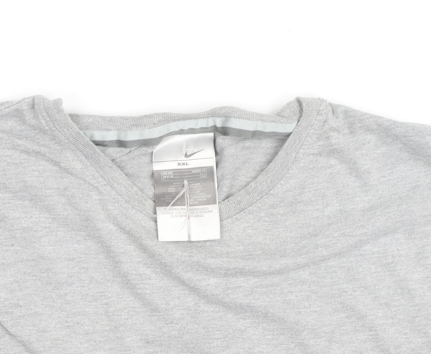 Nike Men's Grey 2XL Sleeveless Training Tank Top