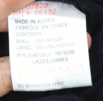 Powder Room Women's Black M Snow Pants Waterproof Insulated Winter Trousers