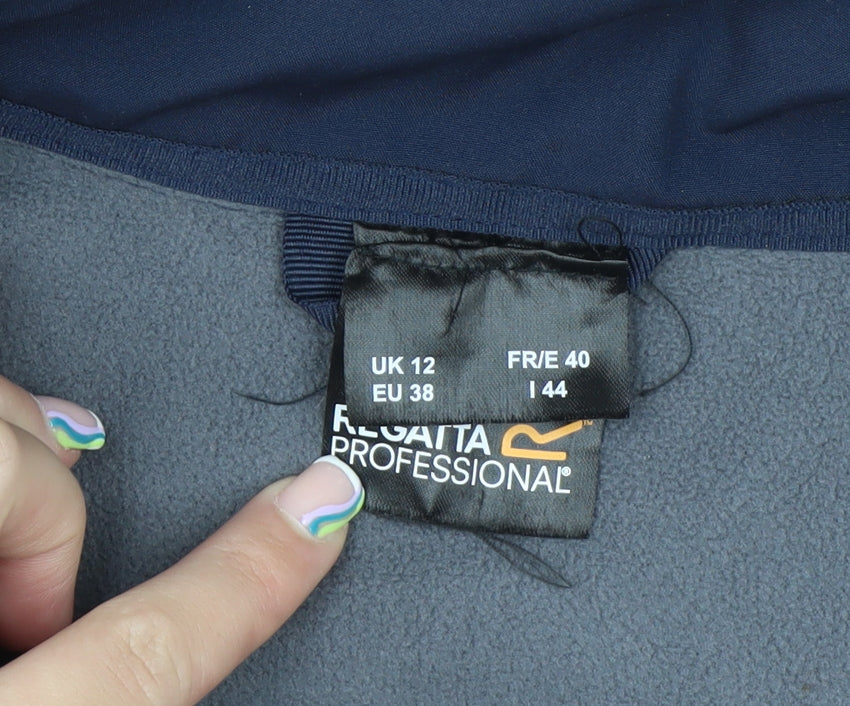 Regatta Professional Women's Blue Softshell Jacket UK 12 Windproof