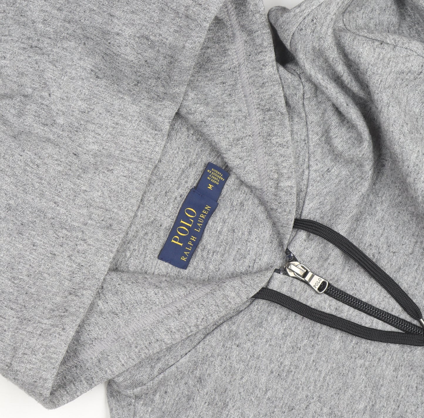 Polo Ralph Lauren Men's Grey Full Zip Hoodie Size M Classic Fit