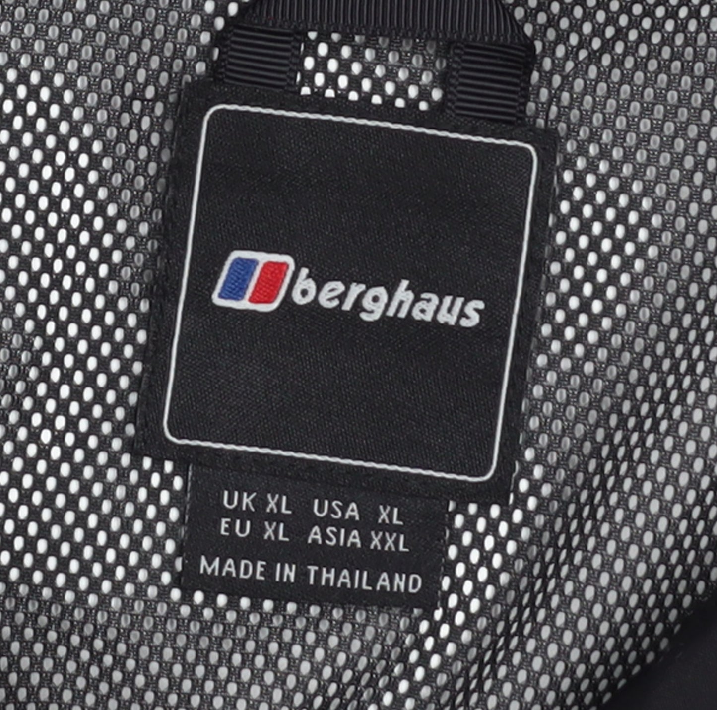Berghaus Men's Black XL Waterproof Hooded Rain Jacket