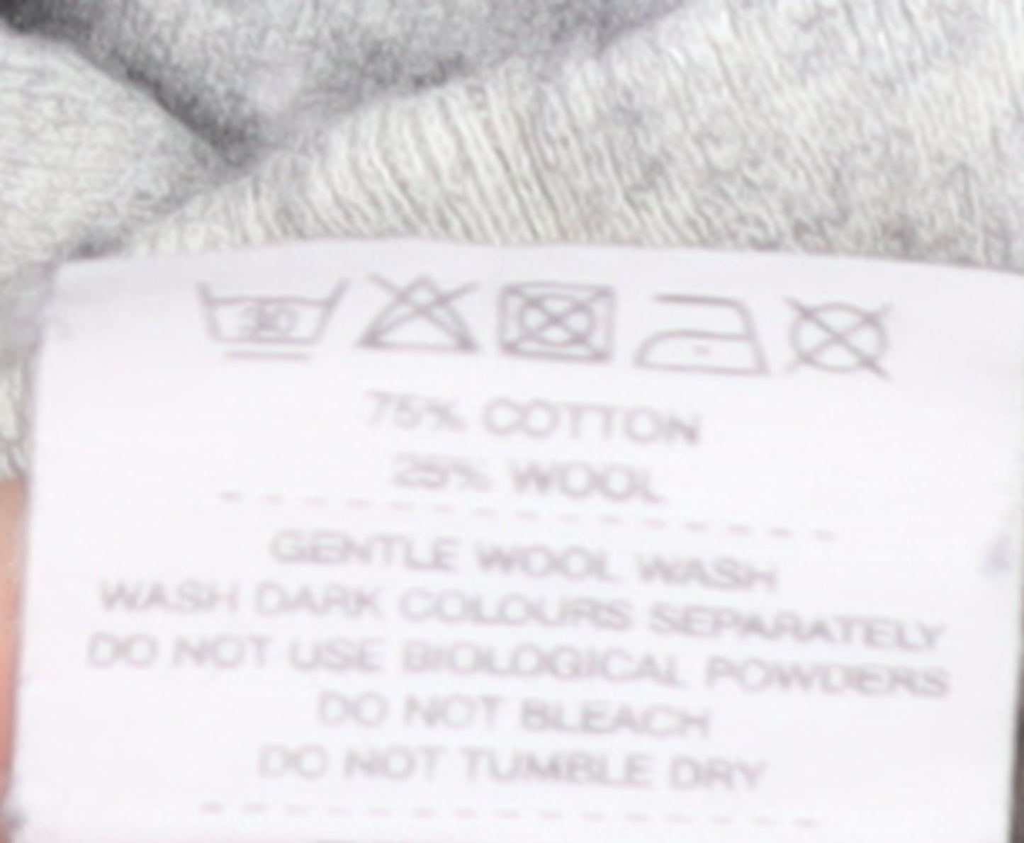 Norse Projects Women's Grey Wool Cotton Pullover Sweatshirt Size S