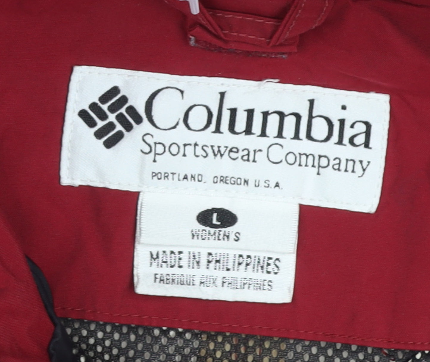 Columbia Men's Red Waterproof Hooded Parka Jacket Size L
