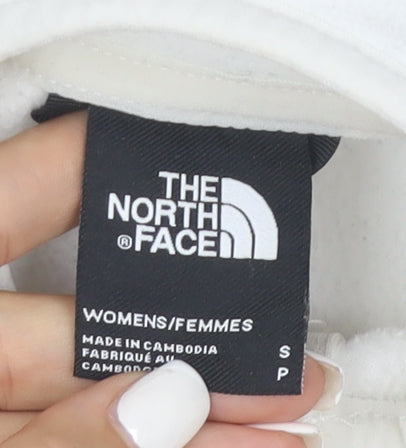 The North Face Women's White Fleece Pullover Sweatshirt S