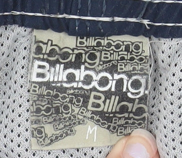 Billabong Men's Blue M Swim Shorts Quick Dry Mesh Lined Elastic Waist