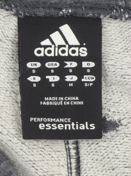 Adidas Men’s Grey Sweatpants Small Regular Fit Performance Essentials