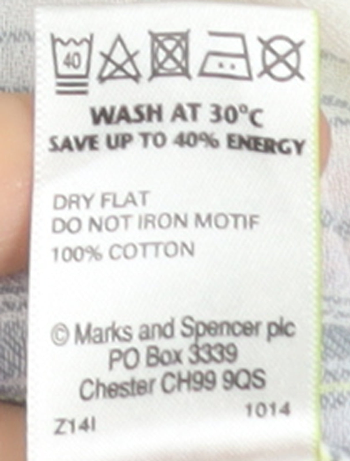 Marks and Spencer Womens Multicoloured Plaid Cotton Button-Up Shirt Size 12