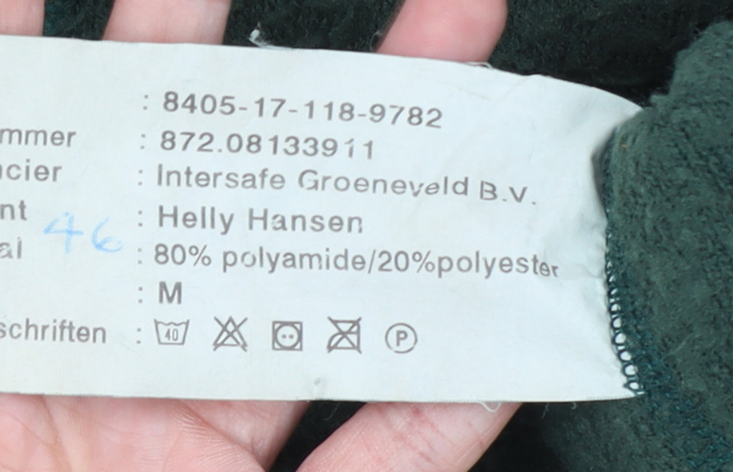 Helly Hansen Womens Green Fleece Full Zip Jacket Size M