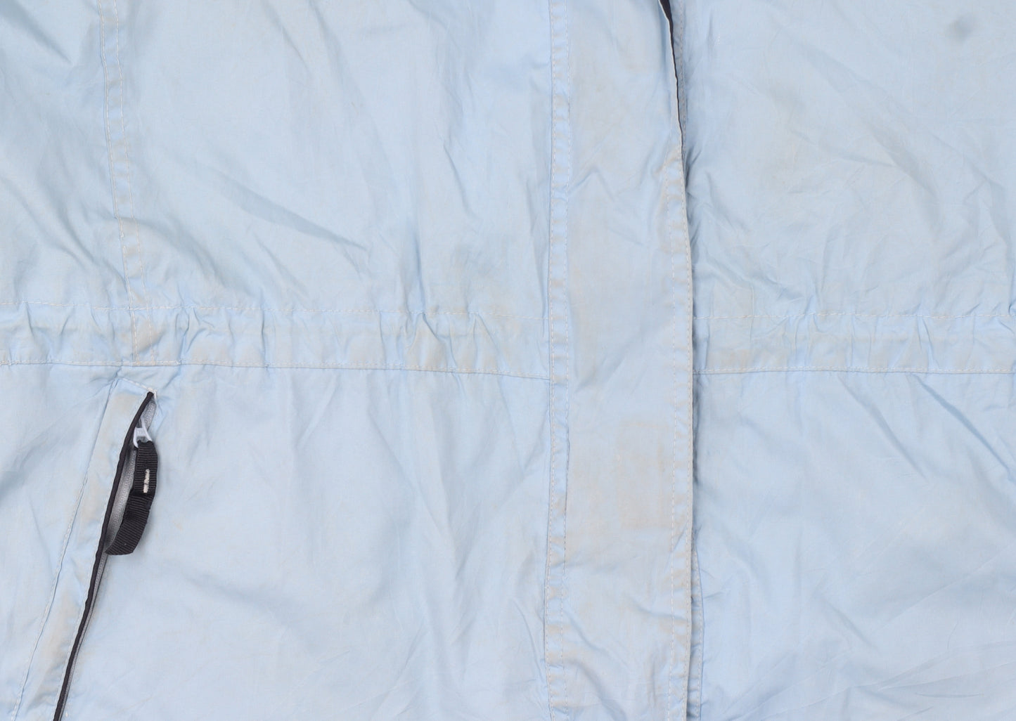 Peter Storm Men's Blue Waterproof Hooded Rain Jacket Size L