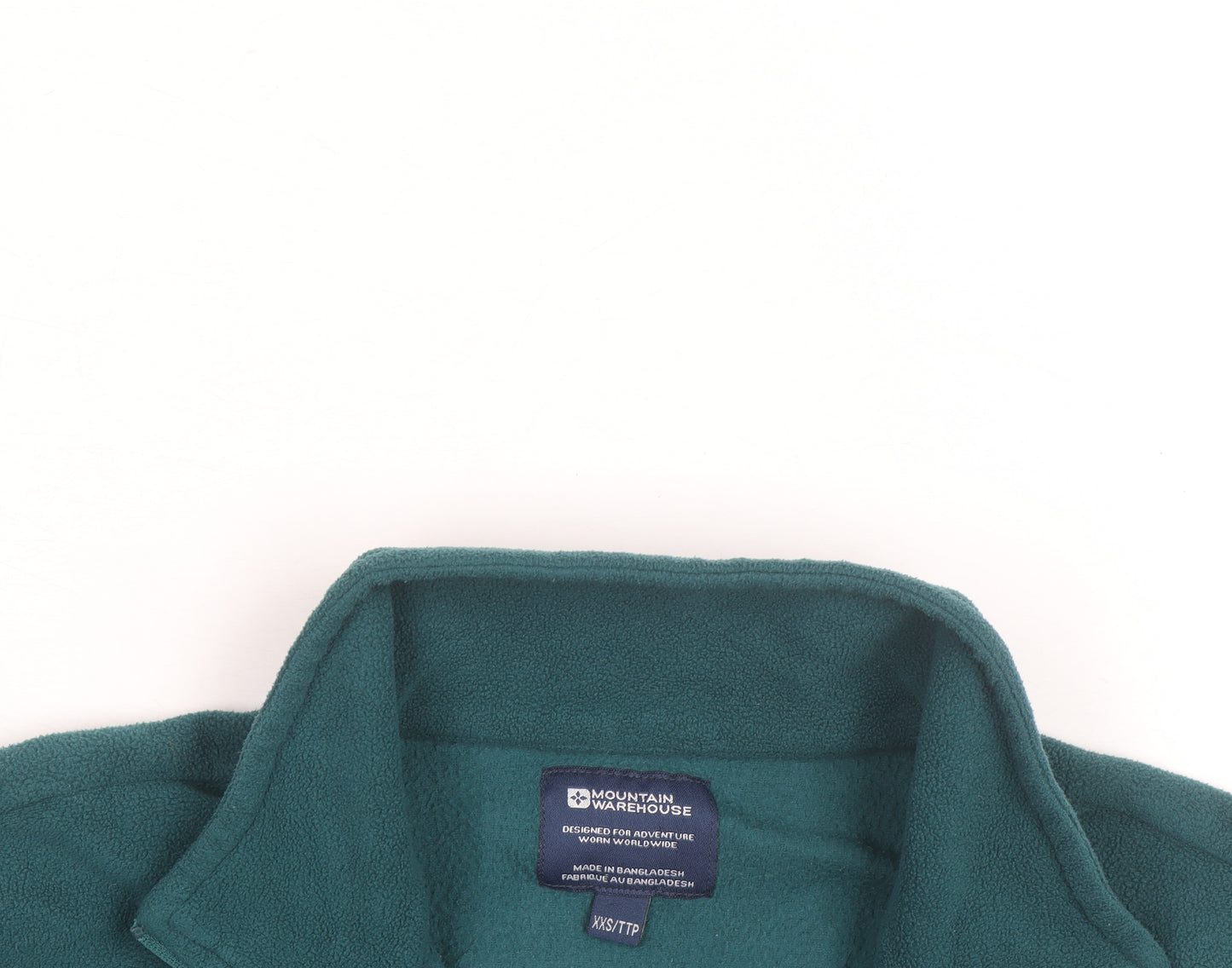 Mountain Warehouse Men’s Green XS Fleece 1/4 Zip Pullover Sweatshirt