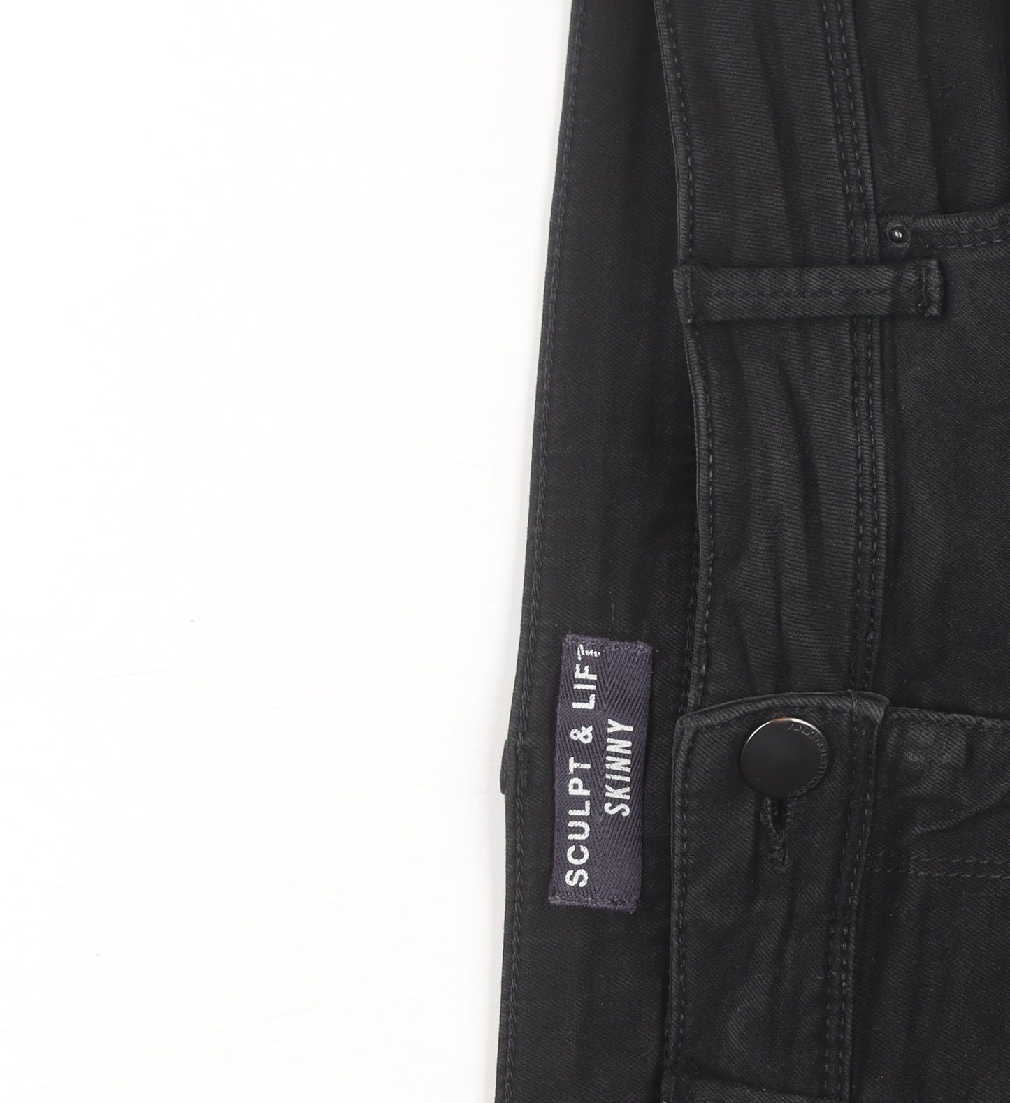 Marks and Spencer Women’s Black Sculpt & Lift Skinny Jeans Size 14
