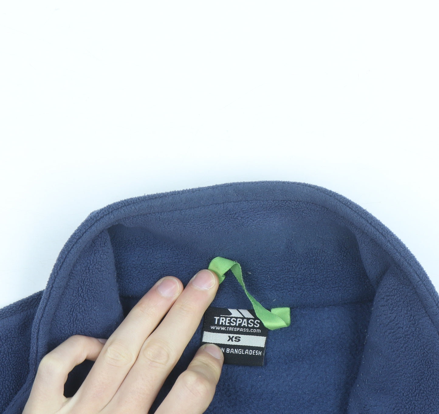Trespass Men's Blue XS Fleece Full Zip Jacket Outdoor