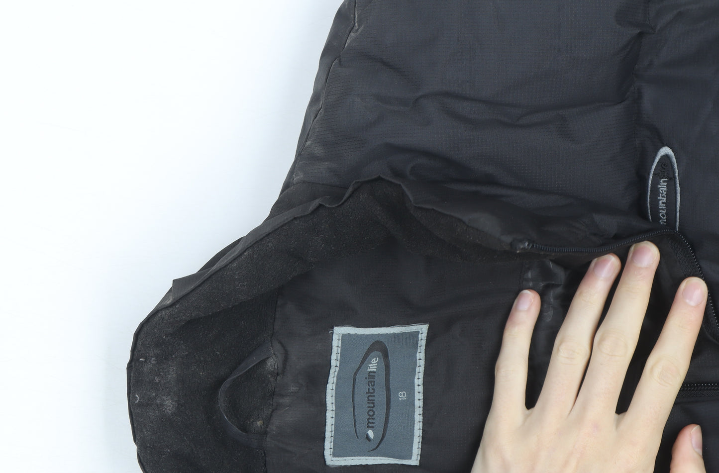 Mountainlife Men Black L Puffer Waistcoat Outdoor Hiking Gilet
