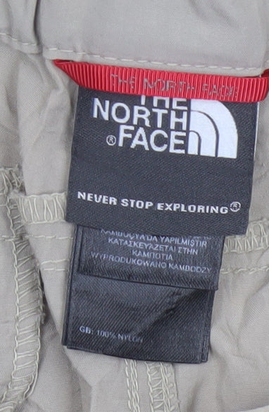 The North Face Men's Beige Convertible Cargo Trousers M Regular