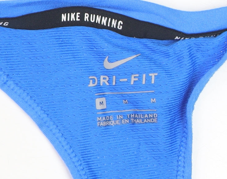 Nike Women's Blue Dri-FIT Running Tank Top Size M Regular Fit
