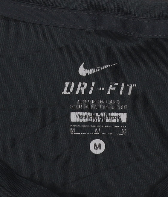 Nike Women’s Black M Dri-FIT Running Gym Athletic Jersey T-Shirt