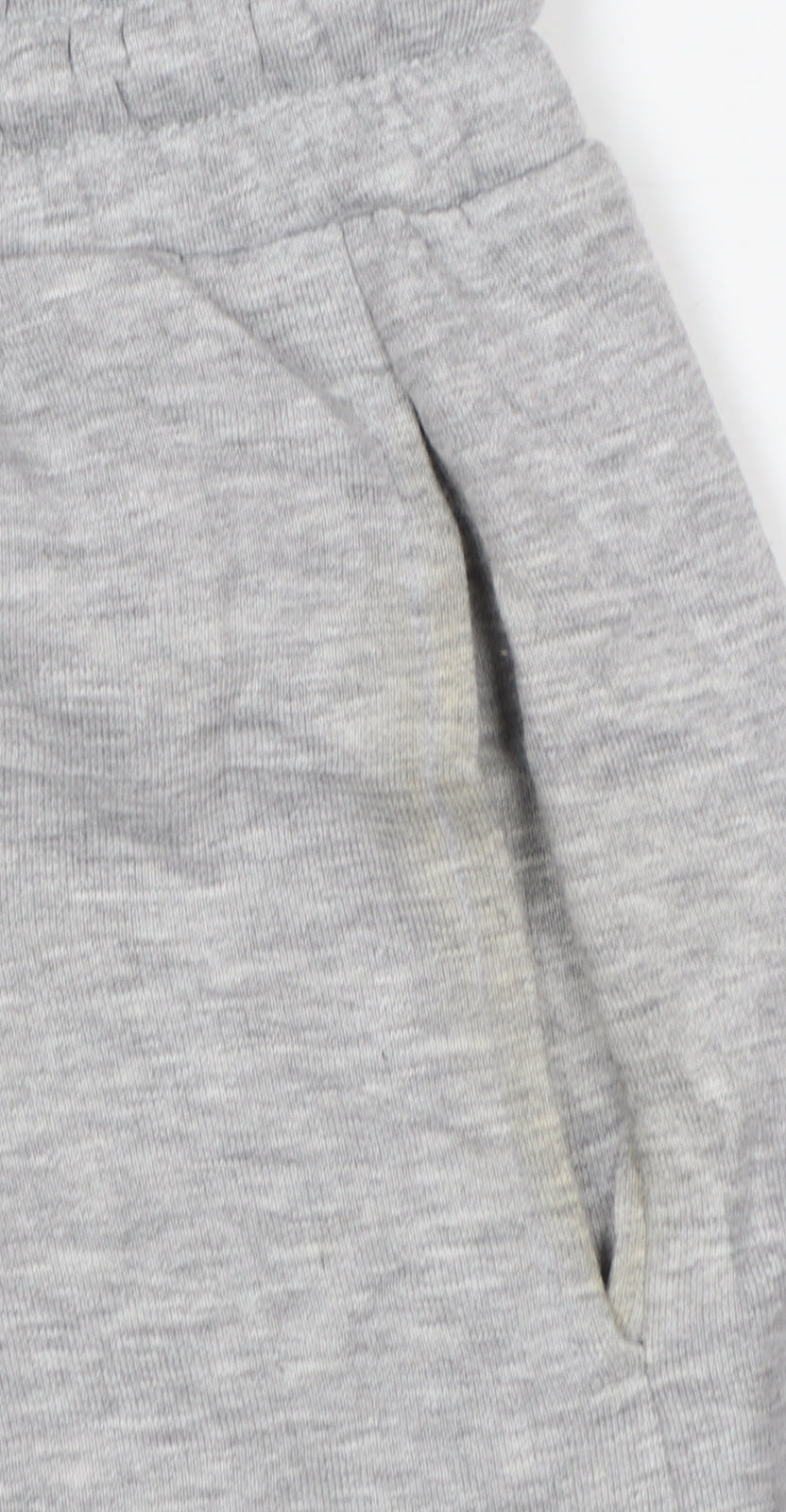 Nicce Men’s Grey Logo Fleece Jogger Sweatpants Size M