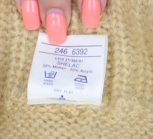 Anna Women Yellow Size 16 Mohair Blend Cable-Knit Roll Neck Jumper