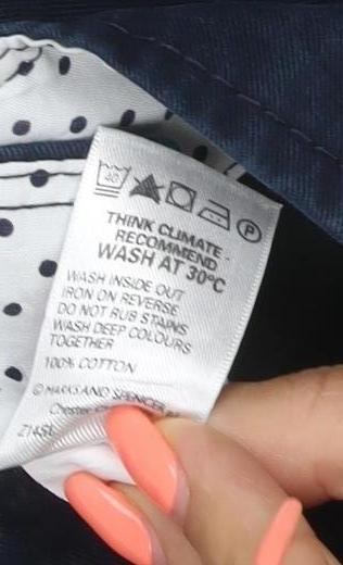 Marks and Spencer Women Navy UK 12 Cotton Stretch Cargo Trousers