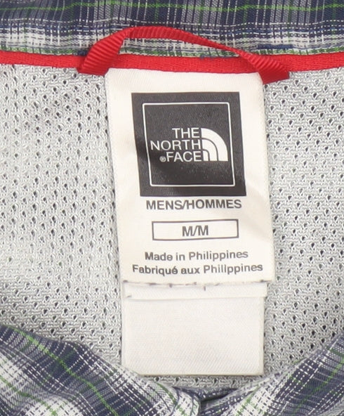 The North Face Men’s Multicoloured Check Short Sleeve Button-Up Shirt M