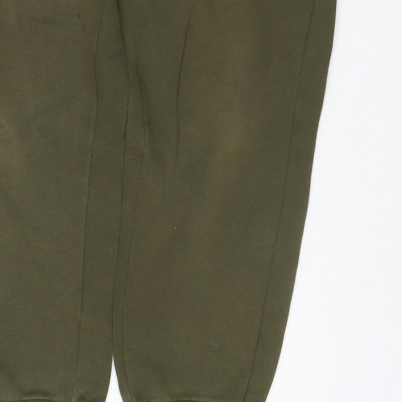 Puma Men’s Green M Fleece Lined Tapered Jogger Track Pants