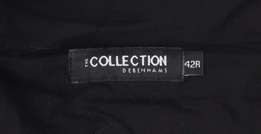 Debenhams Collection Men Grey 42R Dress Trousers Straight Formal