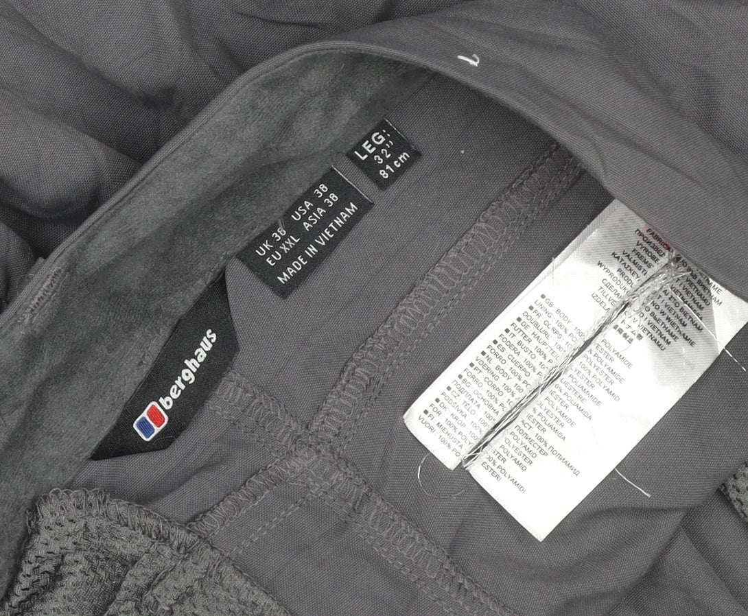 Berghaus Men's Black 38W 32L Outdoor Trousers