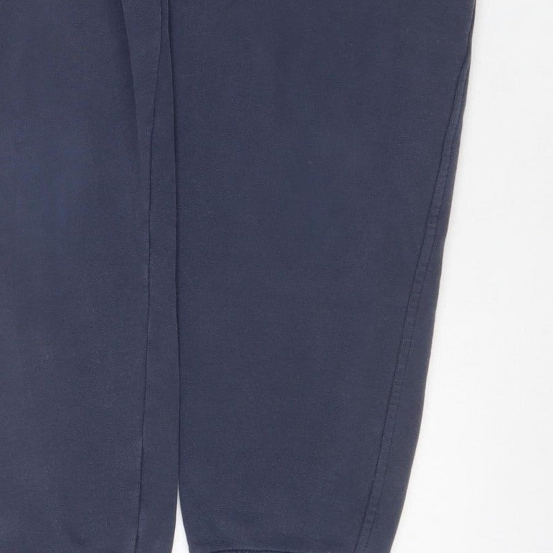 Ellesse Men’s Blue M Jogger Sweatpants Drawstring Logo