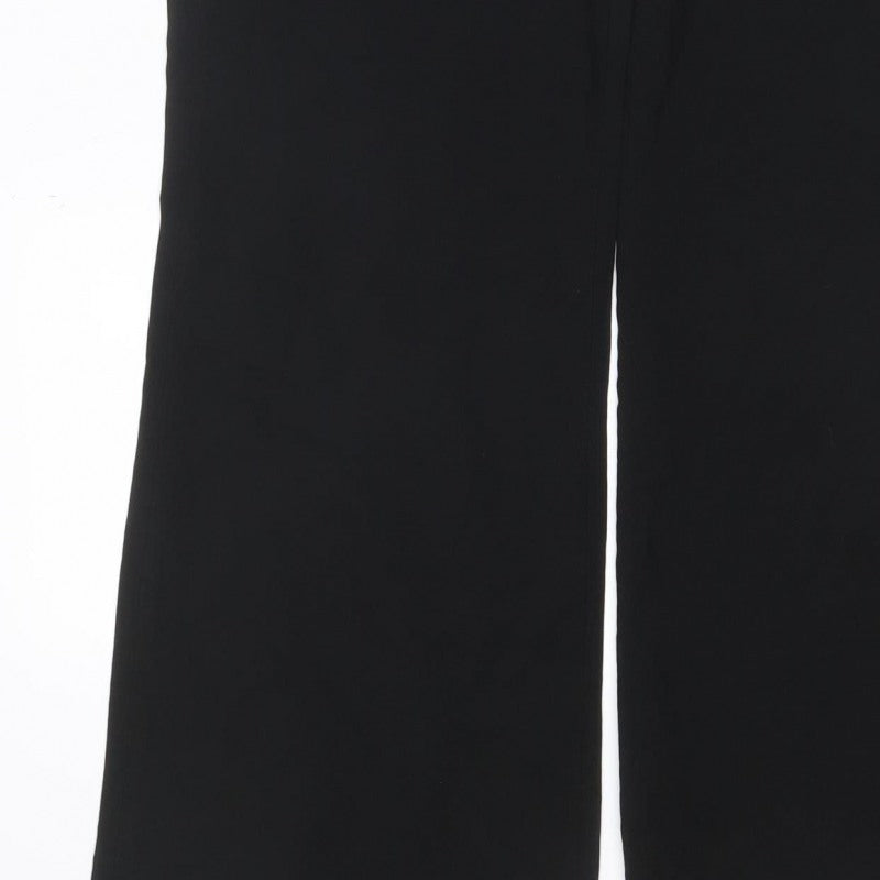 George Women’s Black Size 16 Regular Straight Leg Smart Trousers