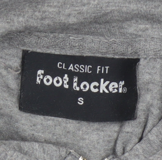 Foot Locker Women Grey S Classic Fit Full Zip Hooded Hoodie