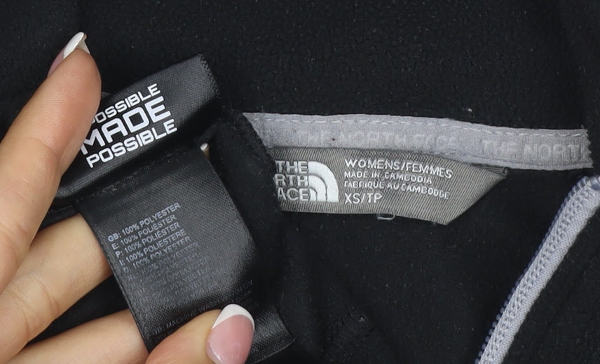 The North Face Women’s Black XS Fleece Full Zip Outdoor Jacket