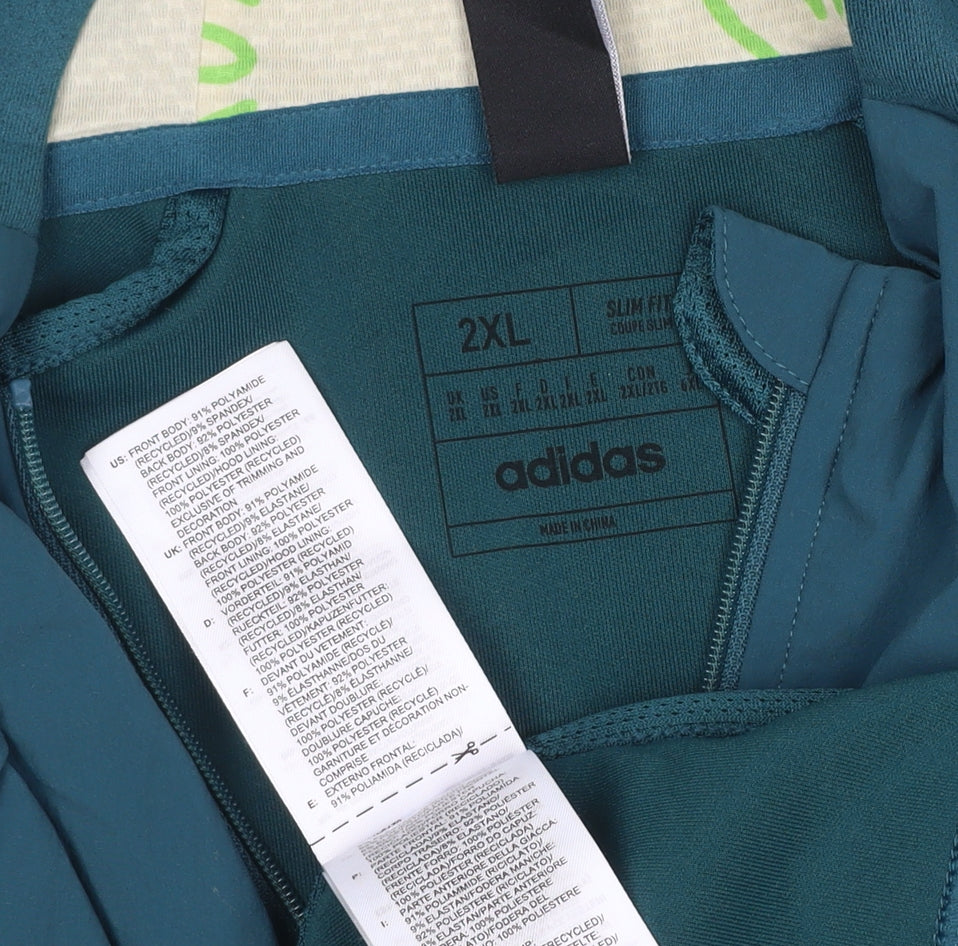 adidas Women’s Green 2XL FIFA Women’s World Cup 2023 Hooded Jacket