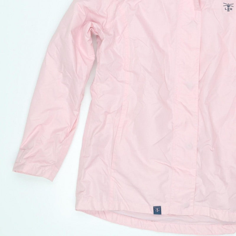 Lighthouse Women's Pink Size 10 Beachcomber Hooded Waterproof Rain Jacket