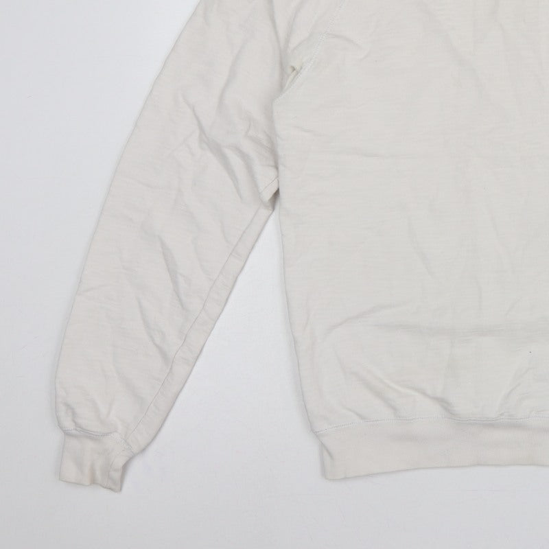 B&C Collection Men’s Ivory M Free Riders Graphic Crew Neck Sweatshirt