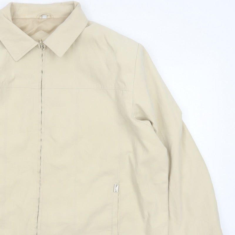 JBC Collection Women’s Beige Size 22 Zip Collared Jacket