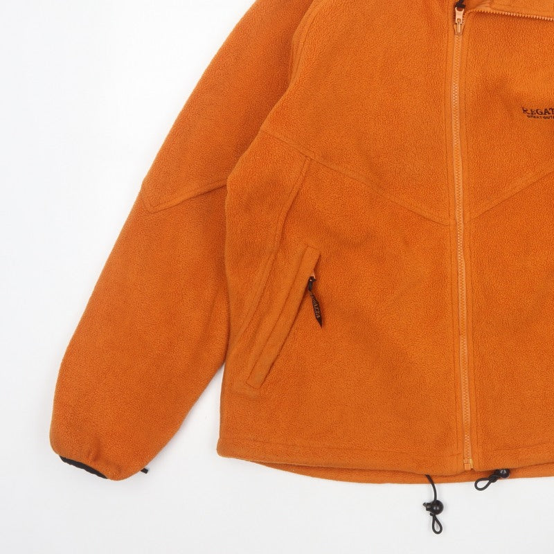 Regatta Men's Orange M Basic Fleece Full Zip Outdoor Jacket