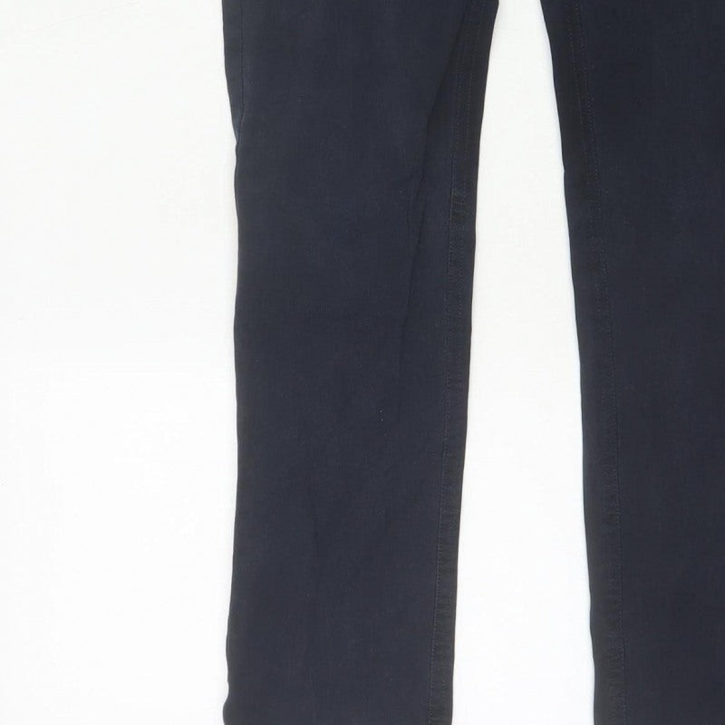 Hobbs Women Blue UK 10 Skinny Stretch Jegging Trousers Pockets
