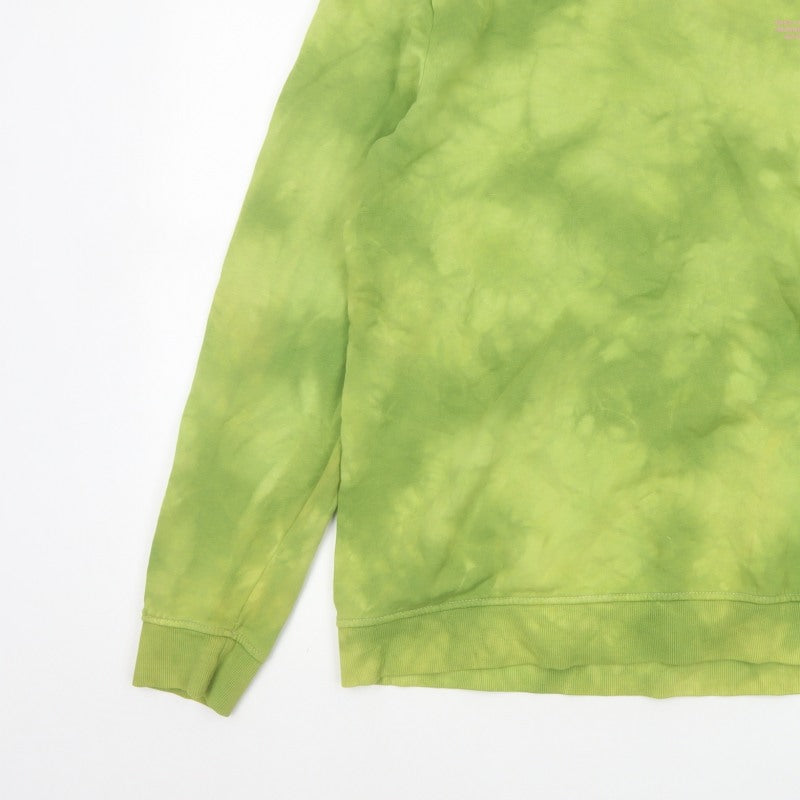 Redefined Rebel Men’s Green L Pullover Sweatshirt Graphic Logo