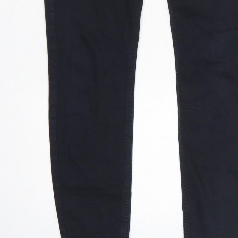 Topshop Moto Women Black W28 L32 Skinny Stretch Jeans