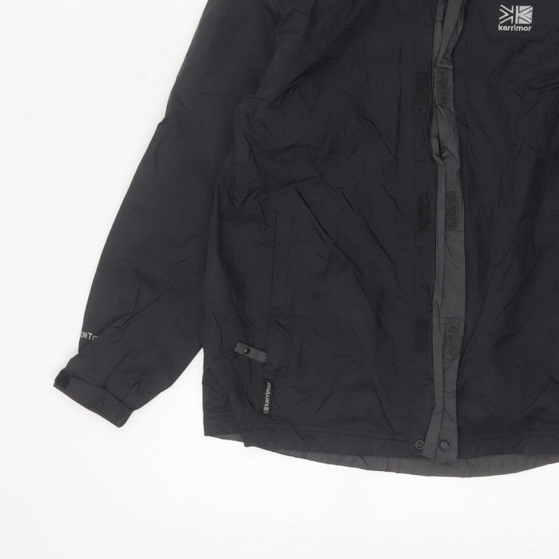 Karrimor Boys Black 11-12 Years Hooded Waterproof Ski Jacket