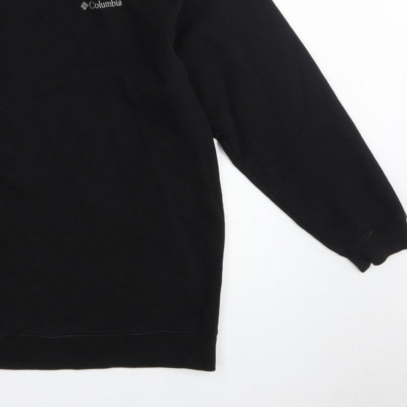 Columbia Men’s Black 2XL Tall Fleece Crew Neck Pullover Sweatshirt