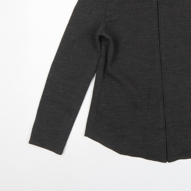 Inscription Women’s Grey UK 10 Knit Full Zip Collared Jacket