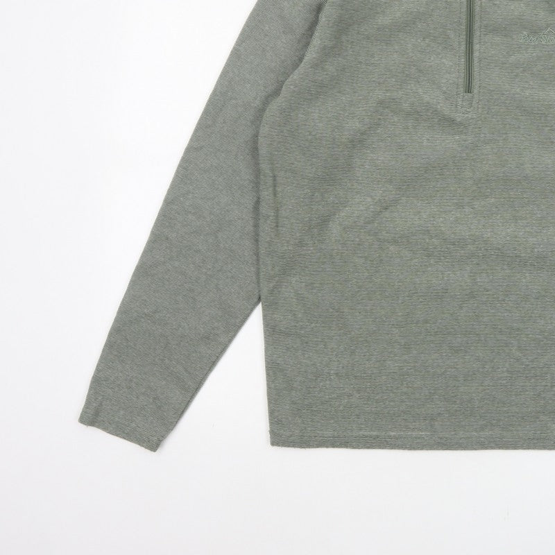 Peter Storm Men’s Green S Half Zip Fleece Sweatshirt Outdoor