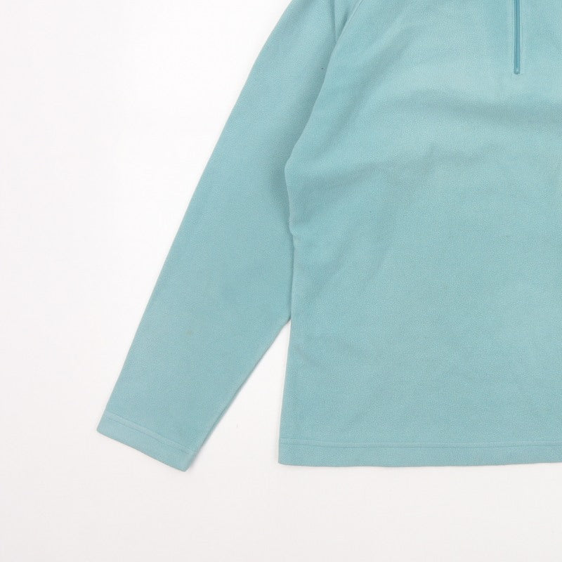 Craghoppers Women’s Blue UK 12 1/4 Zip Fleece Sweatshirt Hiking