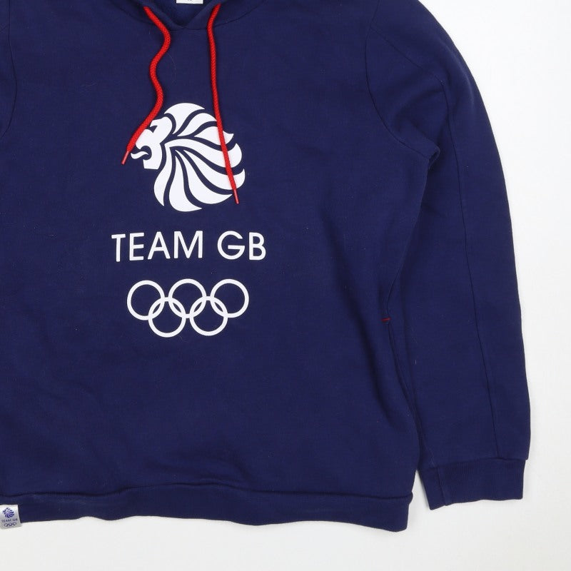 Team GB Women’s Blue Size 20 Pullover Hoodie Olympic Logo