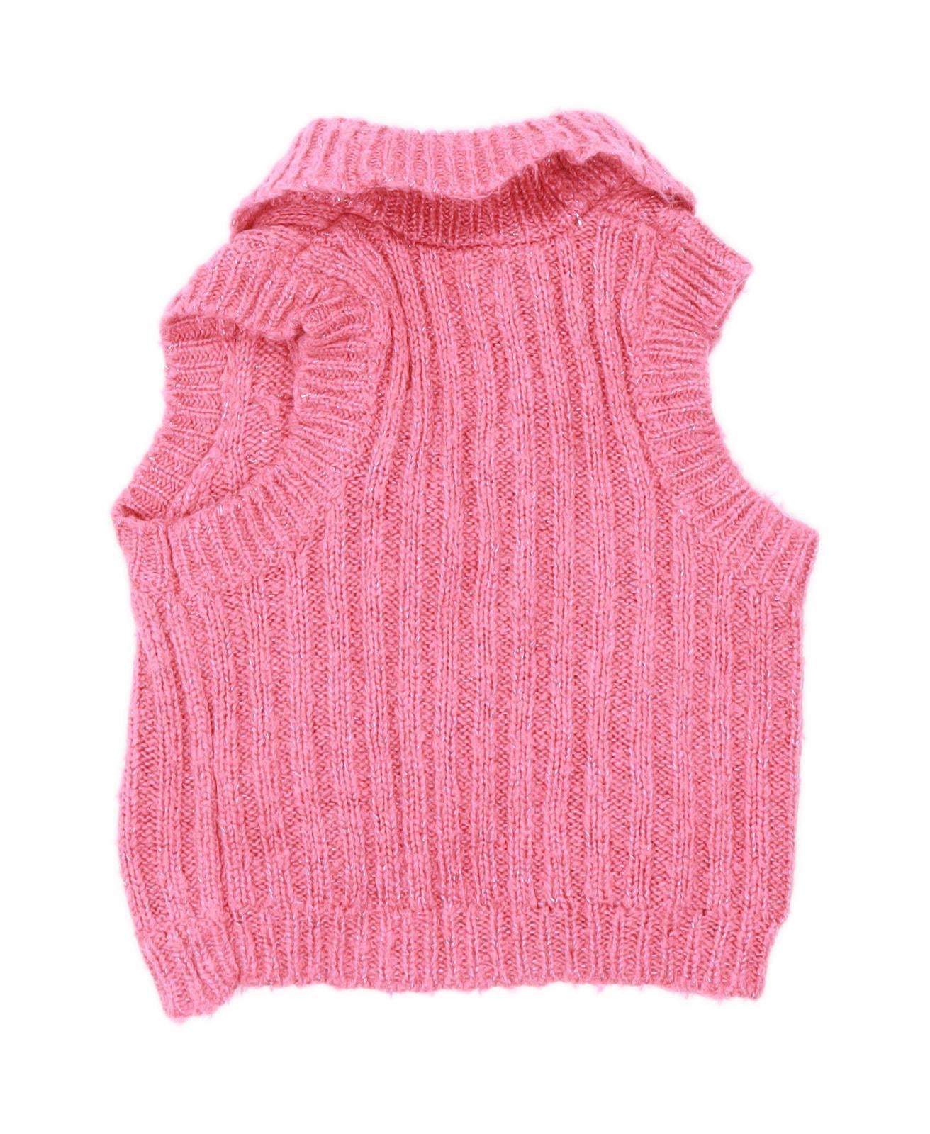 Pumpkin Patch Girls Pink Cardigan Age 7